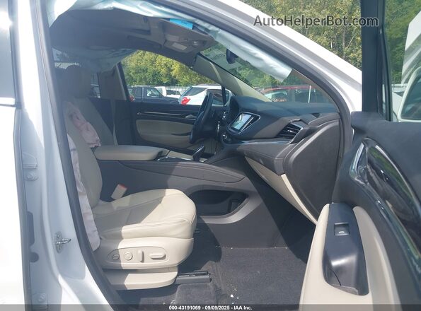 5GAERCKW7LJ303839 2020 BUICK ENCLAVE White Front interior view