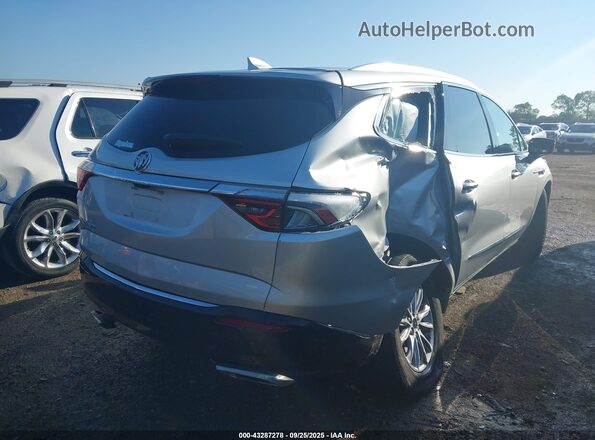 5GAERCKW7NJ114773 2022 BUICK ENCLAVE Silver Задня права чверть