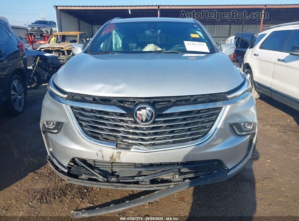 5GAERCKW7NJ114773 2022 BUICK ENCLAVE Silver Вид панелі приладів