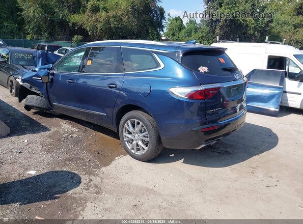 5GAEVBKW2NJ151607 2022 BUICK ENCLAVE Dark Blue Задняя левая четверть