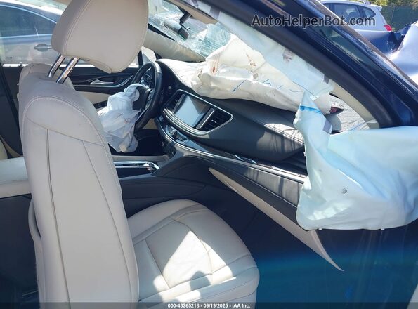 5GAEVBKW2NJ151607 2022 BUICK ENCLAVE Dark Blue Вид салона спереди