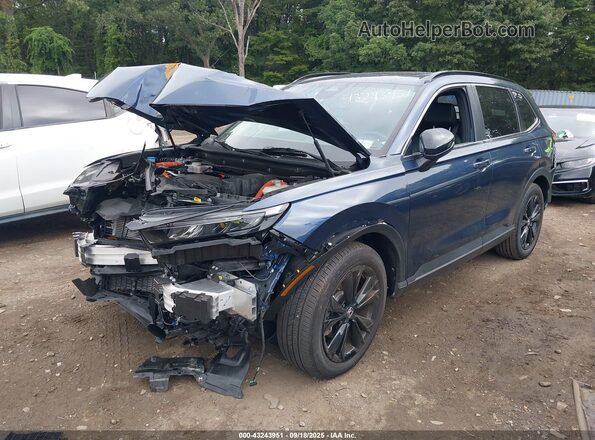 5J6RS6H99RL021068 2024 HONDA CR-V Blue Front view