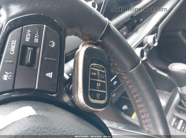 5J6RS6H99RL021068 2024 HONDA CR-V Blue Dashboard view
