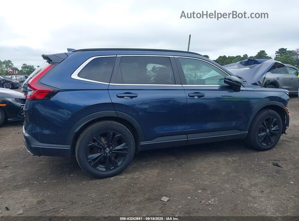 5J6RS6H99RL021068 2024 HONDA CR-V Blue Rear interior view