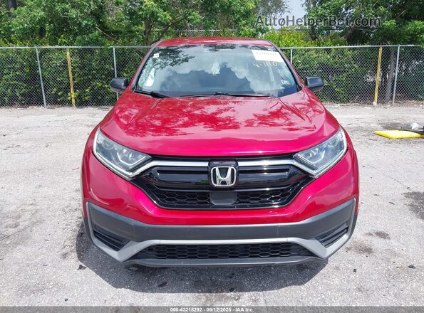 5J6RW1H21LL001110 2020 HONDA CR-V Red ხელსაწყოთა პანელის ხედი
