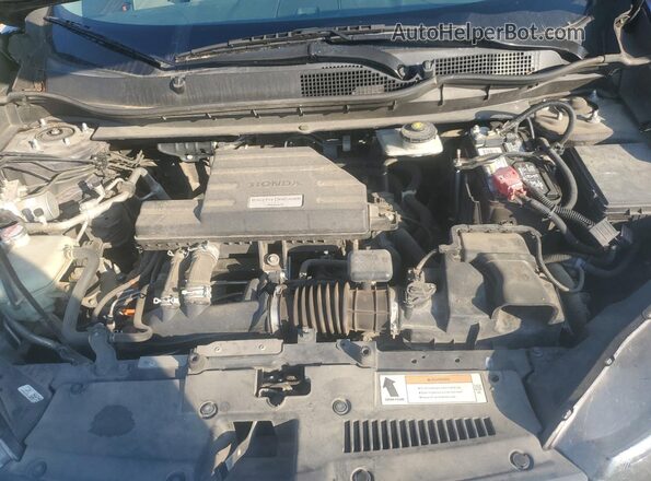 5J6RW1H52KA032595 2019 HONDA CR-V Blue Vista del compartimento del motor