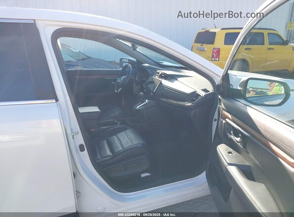 5J6RW1H89LA013070 2020 HONDA CR-V White Widok wnętrza z przodu