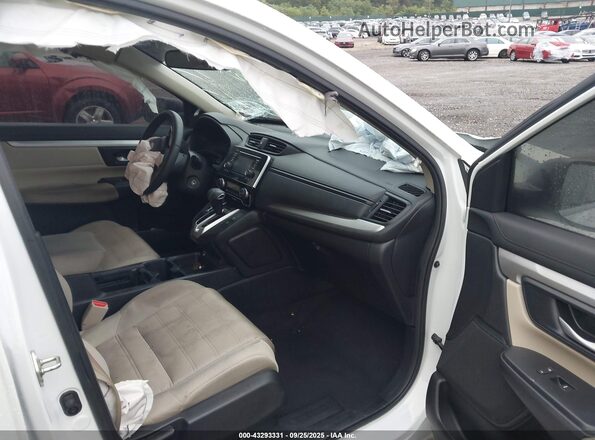 5J6RW2H24LL002726 2020 HONDA CR-V White წინა სალონის ხედი