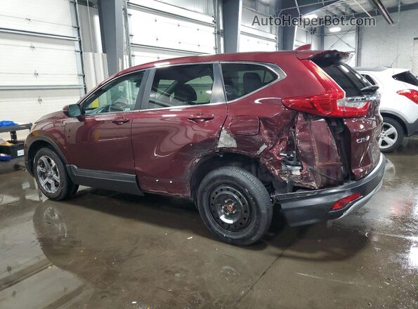 5J6RW2H57JL031855 2018 HONDA CR-V Burgundy Задня ліва чверть