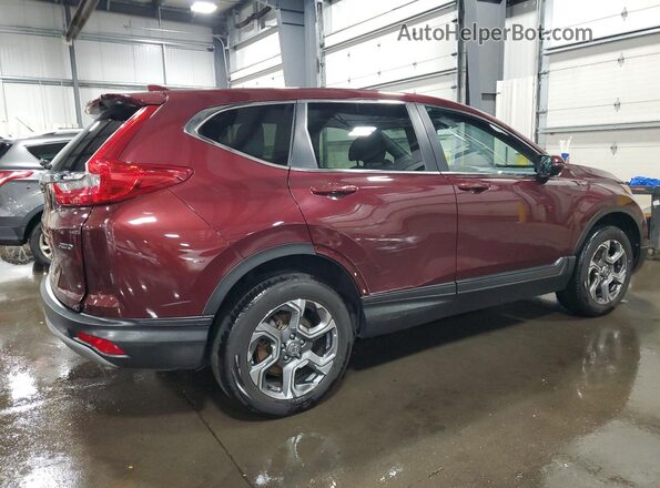 5J6RW2H57JL031855 2018 HONDA CR-V Burgundy Задня права чверть
