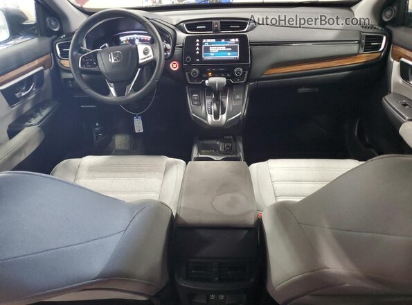 5J6RW2H57JL031855 2018 HONDA CR-V Burgundy Вид панелі приладів