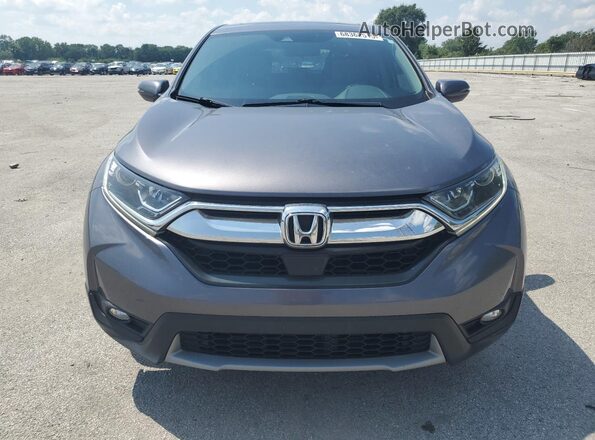 5J6RW2H57KL013504 2019 HONDA CR-V Серый Вид спереди