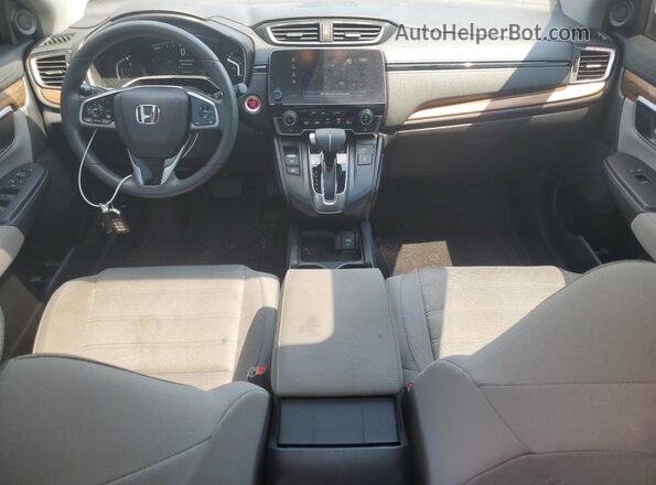 5J6RW2H57KL013504 2019 HONDA CR-V Серый Вид панели приборов