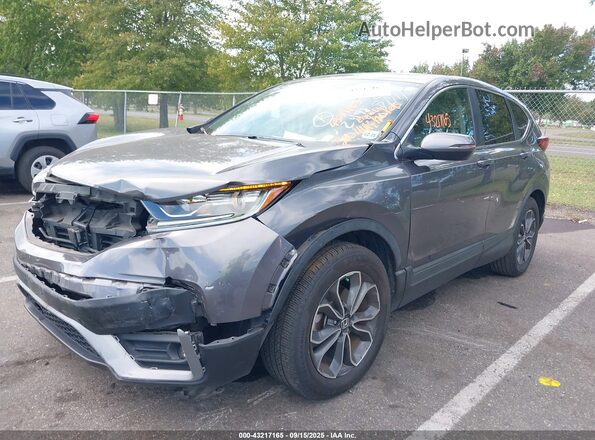 5J6RW2H5XLA022498 2020 HONDA CR-V Gray Widok z przodu