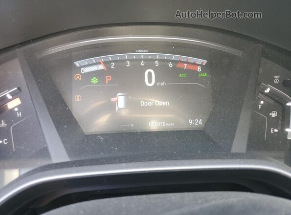 5J6RW2H84LA014052 2020 HONDA CR-V Silver Սարքավորումների վահանակի տեսք