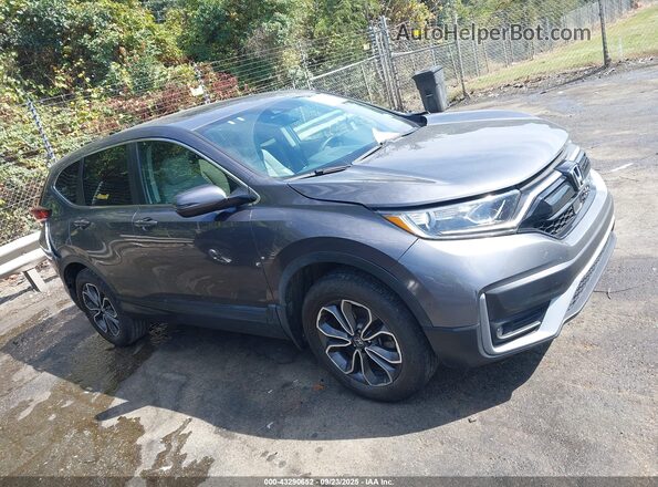 5J6RW2H86LA014425 2020 HONDA CR-V Gray Rear interior view