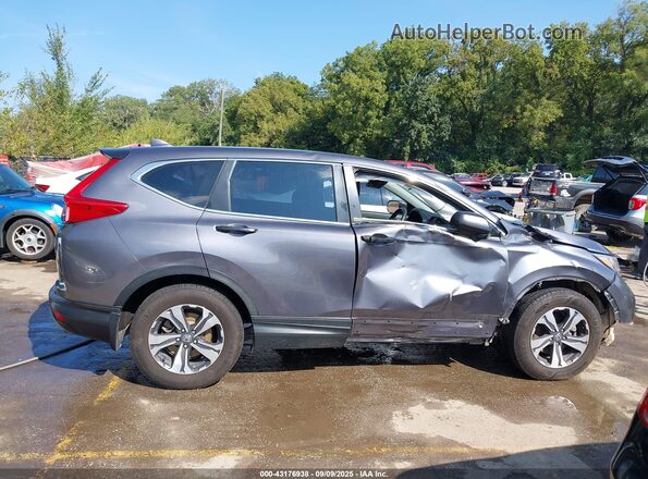 5J6RW5H33KL002354 2019 HONDA CR-V Gray Vista interior trasera