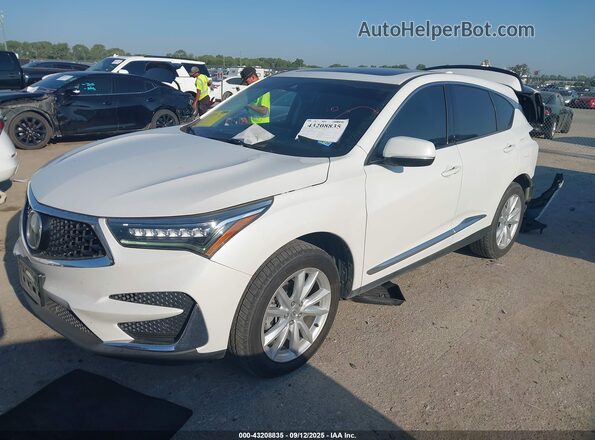 5J8TC1H30ML004211 2021 ACURA RDX White Vista tres cuartos delantera izquierda