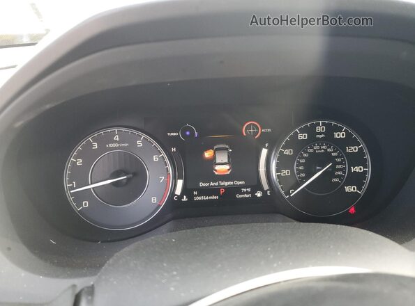 5J8TC1H34ML007578 2021 ACURA RDX Silver Вид щитка приладів