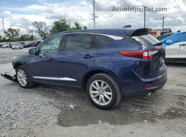 5J8TC1H35LL000086 2020 ACURA RDX Blue Հետևի ձախ