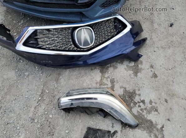 5J8TC1H35LL000086 2020 ACURA RDX Blue VIN կոդի պիտակի տեսք