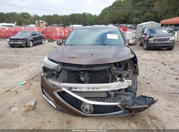 5J8TC1H39LL015870 2020 ACURA RDX Brown Սարքավորումների վահանակի տեսք