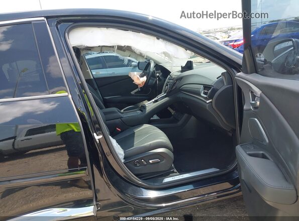 5J8TC1H3XML018925 2021 ACURA RDX Black Вид салону спереду