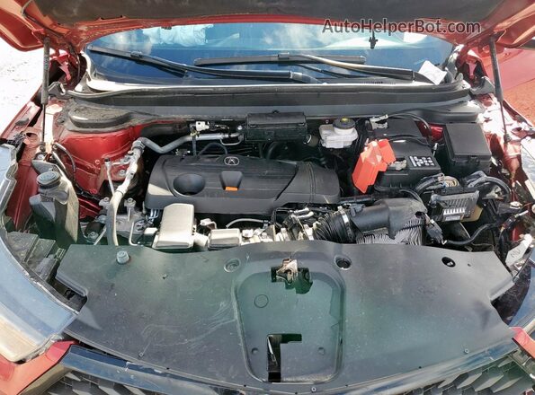 5J8TC1H67NL002659 2022 ACURA RDX Красный Вид подкапотного пространства