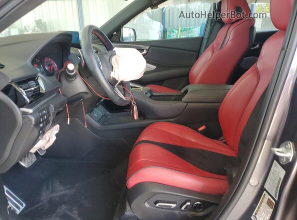 5J8TC1H69ML012124 2021 ACURA RDX Black Вид салону спереду