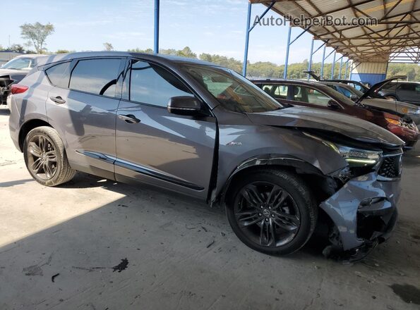 5J8TC1H69ML012124 2021 ACURA RDX Black Передня права чверть