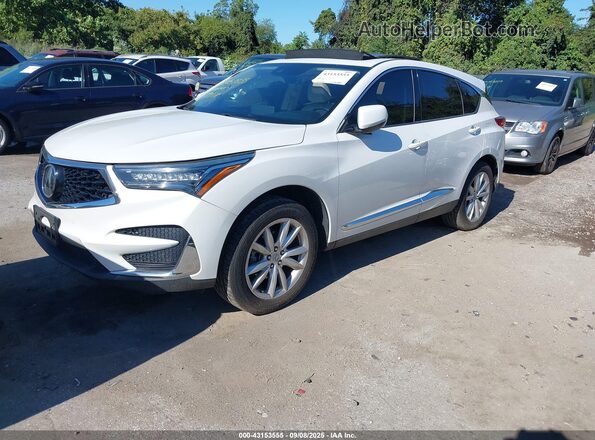 5J8TC2H32ML017256 2021 ACURA RDX Белый Передняя левая четверть