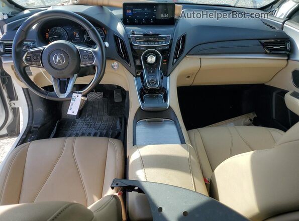 5J8TC2H34ML028551 2021 ACURA RDX White Dashboard view