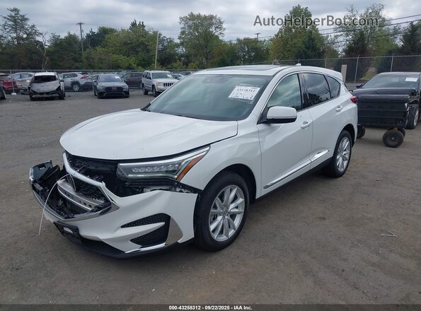 5J8TC2H39ML035091 2021 ACURA RDX White წინა მარცხენა ხედი სამი მეოთხედიდან