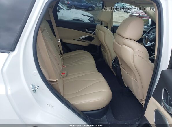 5J8TC2H39ML035091 2021 ACURA RDX White VIN კოდის სტიკერის ხედი