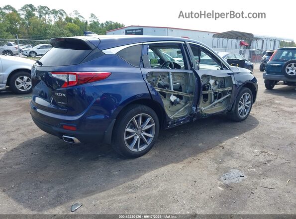 5J8TC2H51RL015958 2024 ACURA RDX Blue Tył prawy