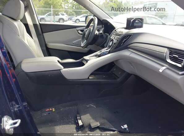 5J8TC2H51RL015958 2024 ACURA RDX Blue Widok wnętrza z przodu