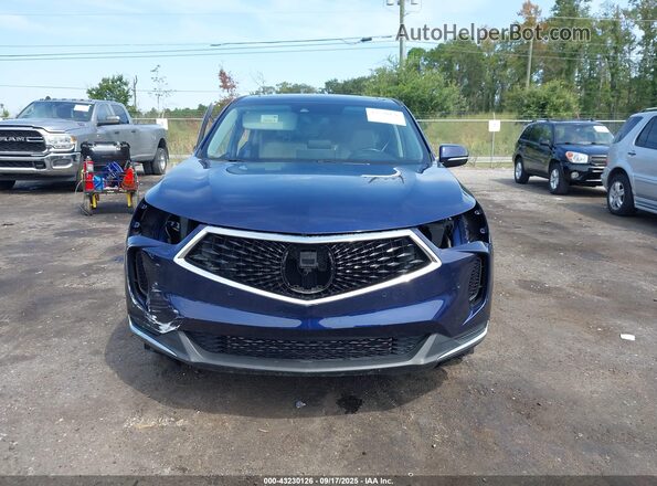 5J8TC2H51RL015958 2024 ACURA RDX Blue Widok wnętrza z tyłu