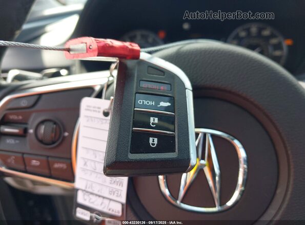 5J8TC2H51RL015958 2024 ACURA RDX Blue Widok deski rozdzielczej