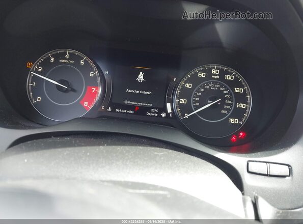 5J8TC2H52ML808114 2021 ACURA RDX Black Հետևի նստատեղերի տեսք