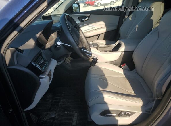 5J8TC2H53LL011644 2020 ACURA RDX Blue Widok wnętrza z przodu