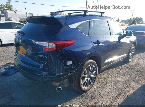 5J8TC2H56ML033316 2021 ACURA RDX Blue უკანა მარჯვენა