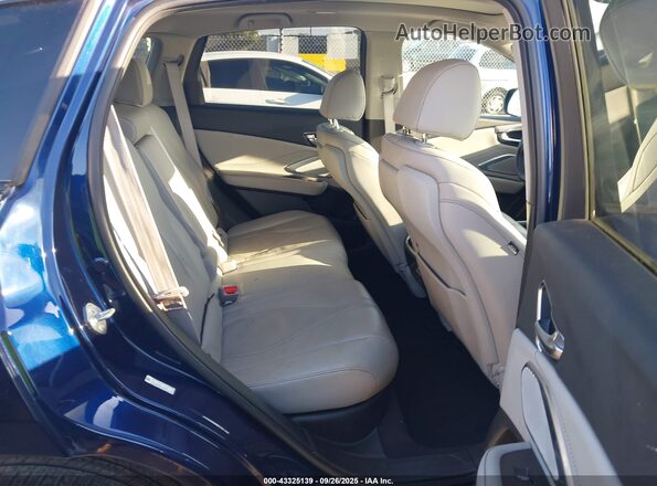5J8TC2H56ML033316 2021 ACURA RDX Blue VIN კოდის სტიკერის ხედი