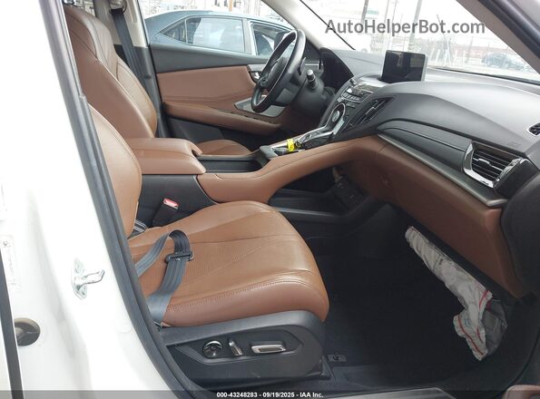 5J8TC2H57ML048665 2021 ACURA RDX White Vista interior delantera