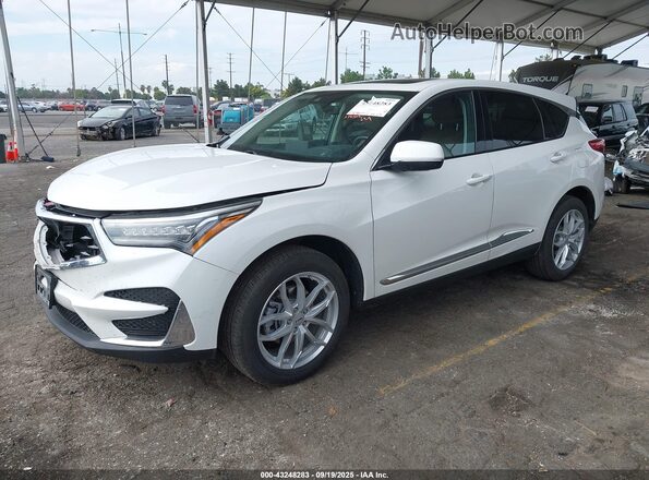5J8TC2H57ML048665 2021 ACURA RDX White Vista tres cuartos delantera izquierda