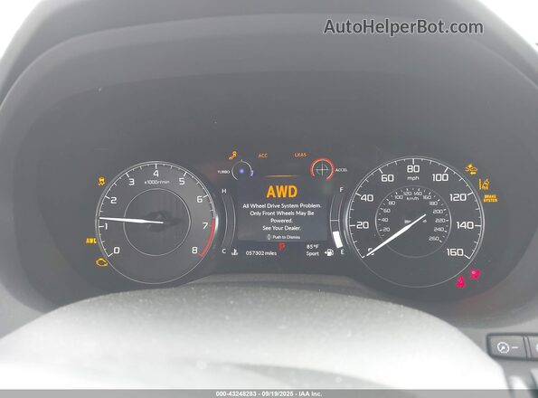 5J8TC2H57ML048665 2021 ACURA RDX White Vista de los asientos traseros