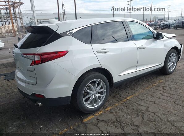 5J8TC2H57ML048665 2021 ACURA RDX White Trasero derecho