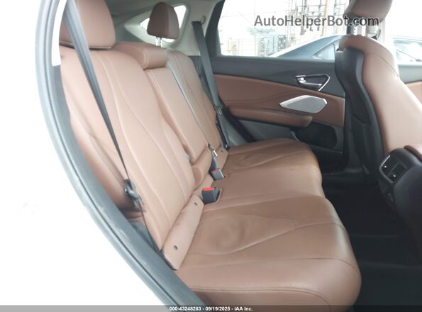 5J8TC2H57ML048665 2021 ACURA RDX White Vista de la etiqueta del VIN