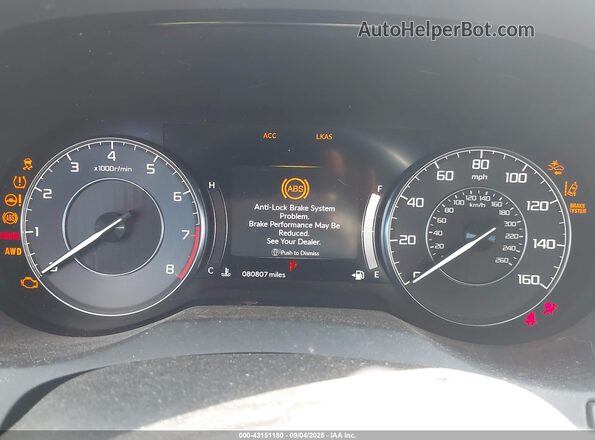 5J8TC2H5XML002246 2021 ACURA RDX White უკანა სავარძლების ხედი