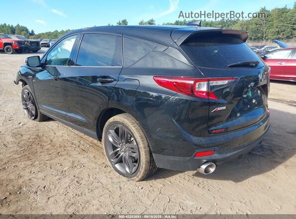 5J8TC2H60LL010931 2020 ACURA RDX Black Trasero izquierdo