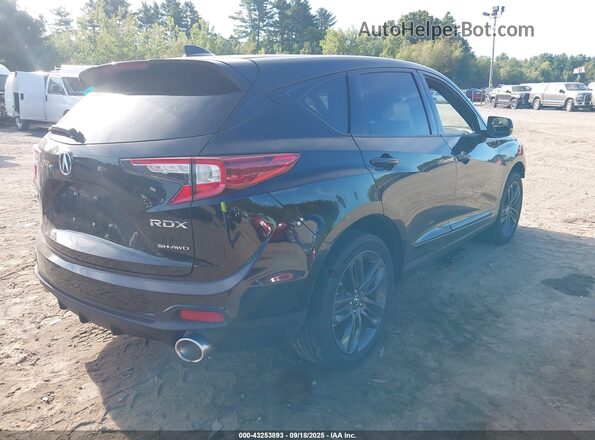 5J8TC2H60LL010931 2020 ACURA RDX Black Trasero derecho